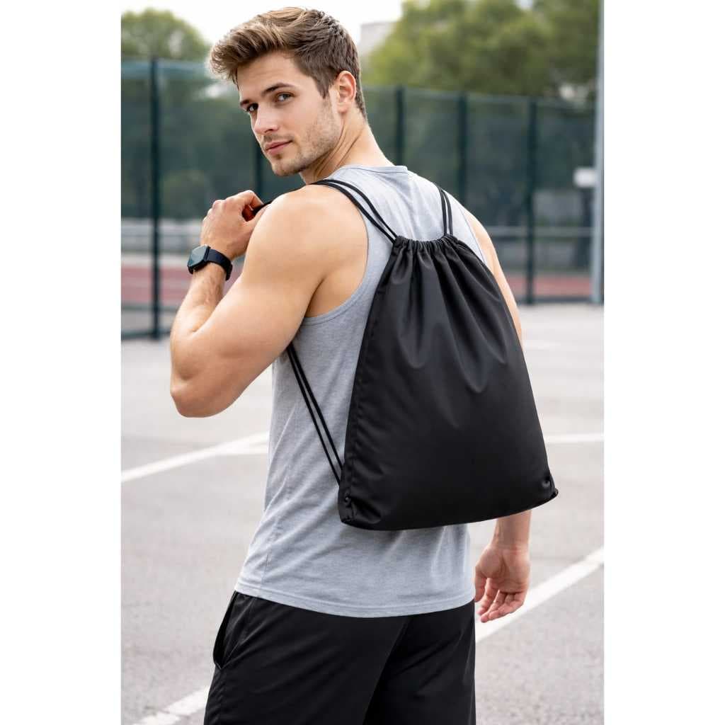 Mochila Saco Nylon 70,Academia Esportiva, Roupas, Chuteiras, Resistente Masculina Feminina Unissex