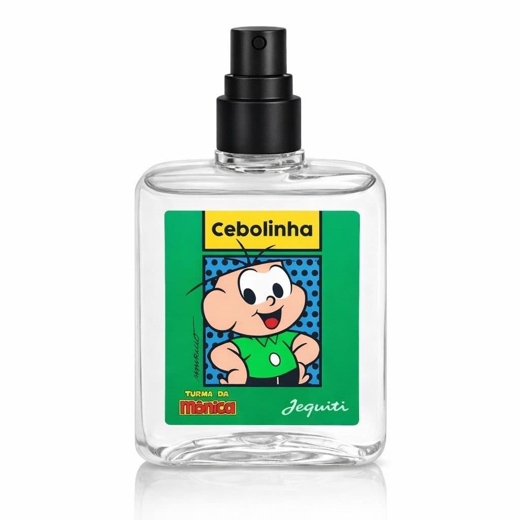 Perfume Cebolinha Frasco Plastico Turma Da Mônica Colônia 25ml Jequiti
