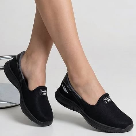 Sapatilha Feminina Ortopédica Calce Fácil Confortável Gel