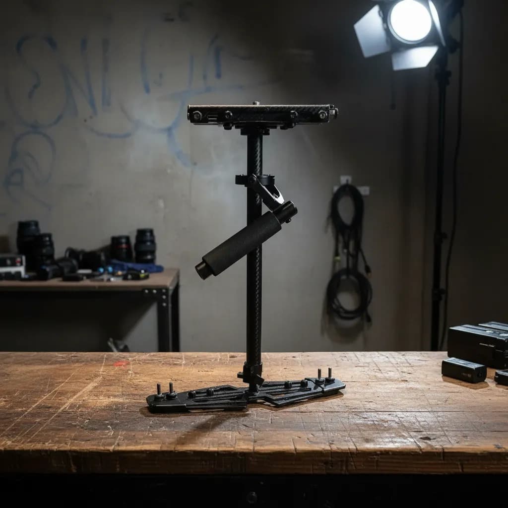 Estabilizador De Camera Glidecam Hd4000 Imagens Em Movimento Preto (Usado) Manuel sem uso de bateria ou energia