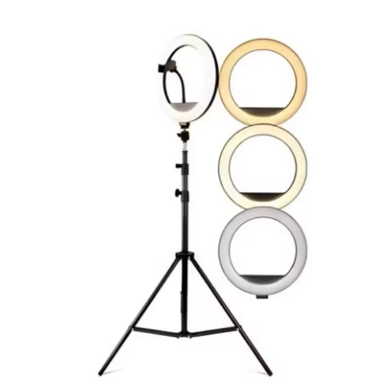 Ring Light 6 8 10 12 polegadas Completo Portátil 26cm + Tripé + suporte p/ celular.