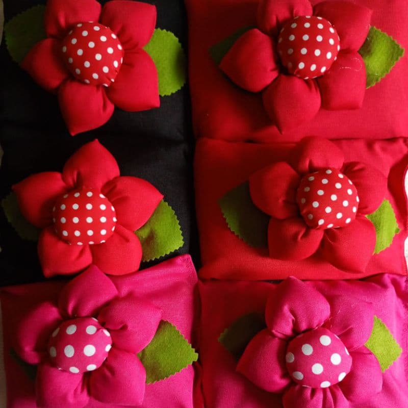 kit 2 Pesos de Porta,AREIA,Flor,PROMOÇÃO