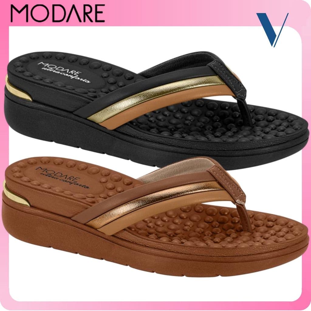 Tamanco Anatomico Ultra Conforto Modare Ortopédico Chinelo Esporão Falcite Plantar Leve Bonito