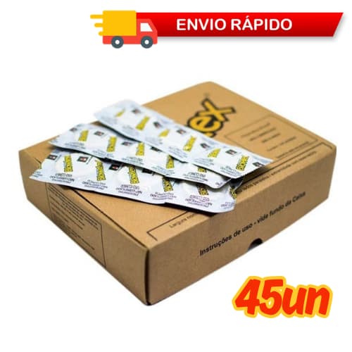 Preservativo Não Lubrificado Camisinha sem Lubrificação Blowtex 45un uso Clínico Médico