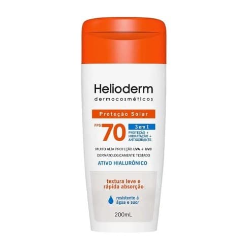 PROTETOR SOLAR HELIODERM CORPORAL FPS70 200ML