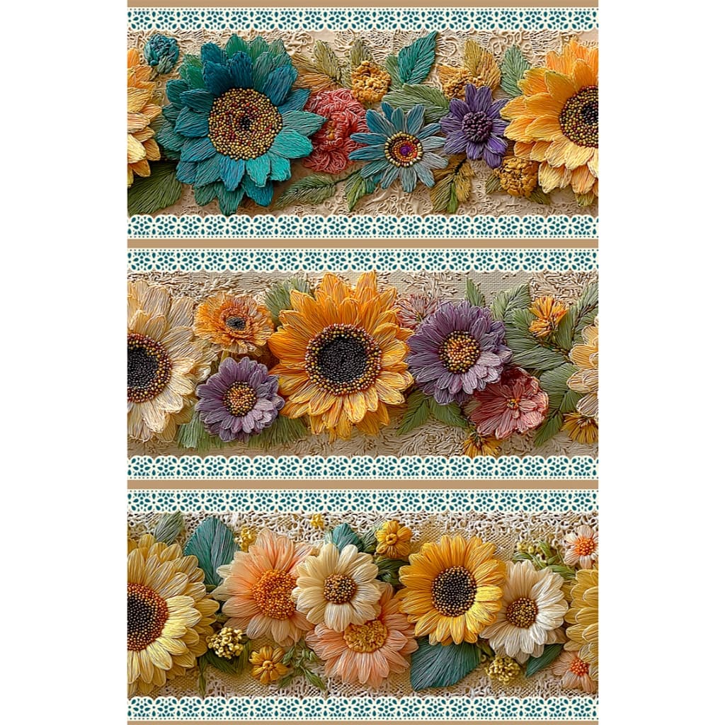 Tecido Tricoline Mista  - Barrado Digital - 10 Faixas - 0,50 cm x  1,45 largura -  Varias estampas