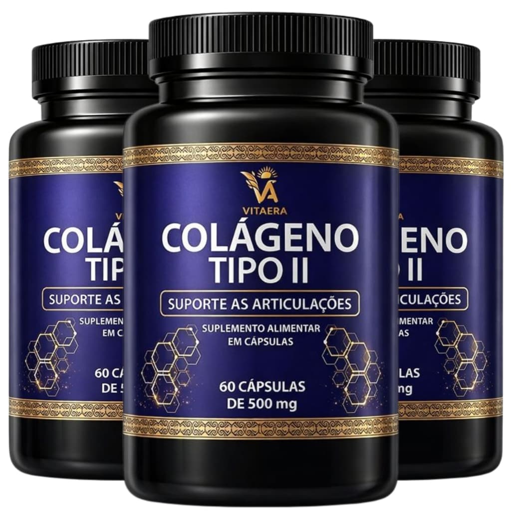 Colageno Tipo 2 Não Desnaturado Original Articulações Cartilagem Mobilidade - ENVIO IMEDIATO