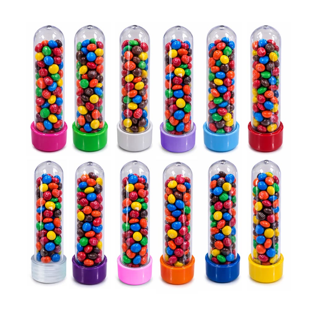 Kit Tubetes 13cm 10/20/30/40/50 unidades - Para Lembrancinhas - Várias Cores