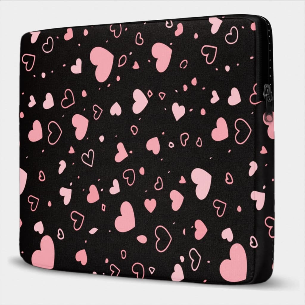 Capa Case Notebook Estampa Coração novidade lançamento