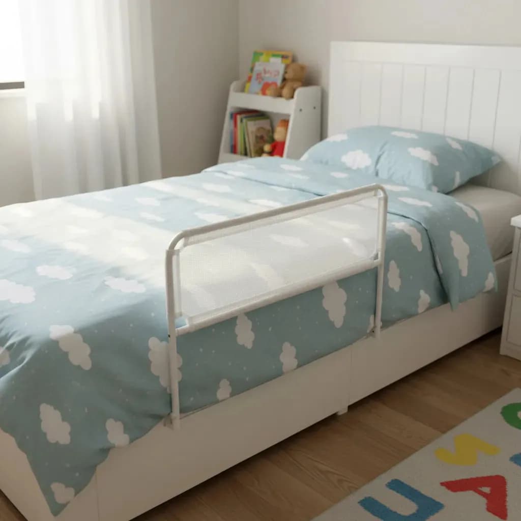 Kit 2 Grade Para Cama Dobrável Grade De Protecao para Cama Reforçada