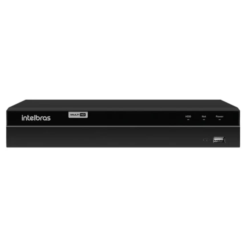 DVR Intelbras Gravador MHDX 1316 Multi HD 16 Canais c/ Detecção Inteligente de Pessoas e Veículos