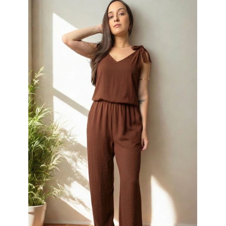 Macacão Feminino Casual Duna Elegante Verão