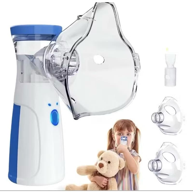 Nebulizador Portátil com Tecnologia de Malha Silenciosa para Adultos e Crianças