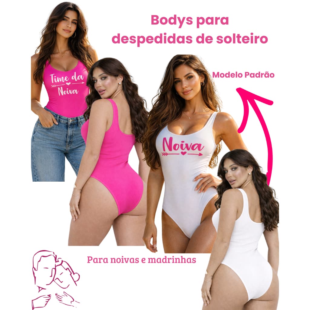 Body personalizado despedida de solteiro