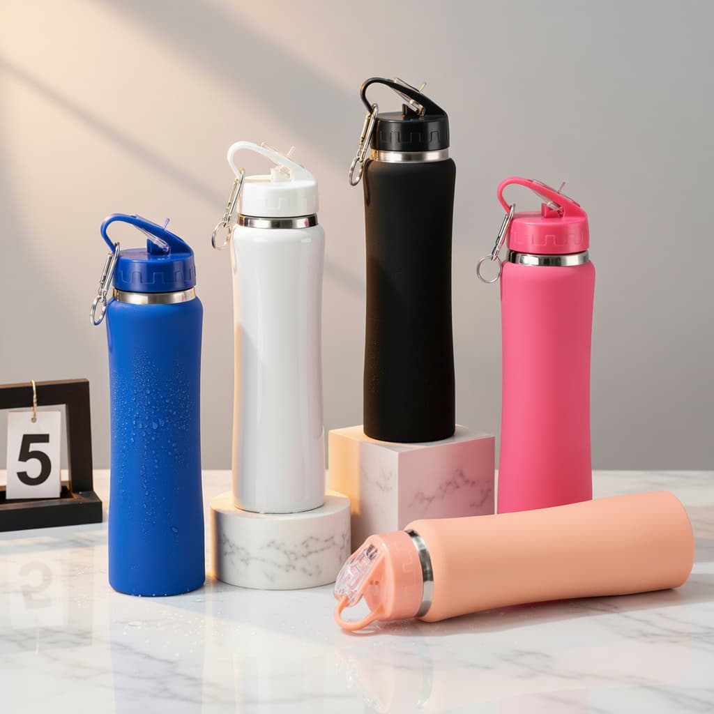 Garrafa Térmica Inox 800ml Conserva Bebidas Quentes e Frias