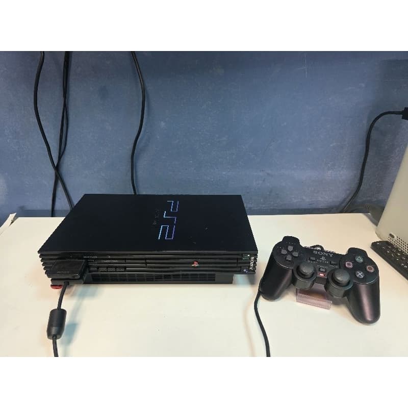 CONSOLE PLAYSTATION 2 FAT COM FMCB 128GB E EMULADORES