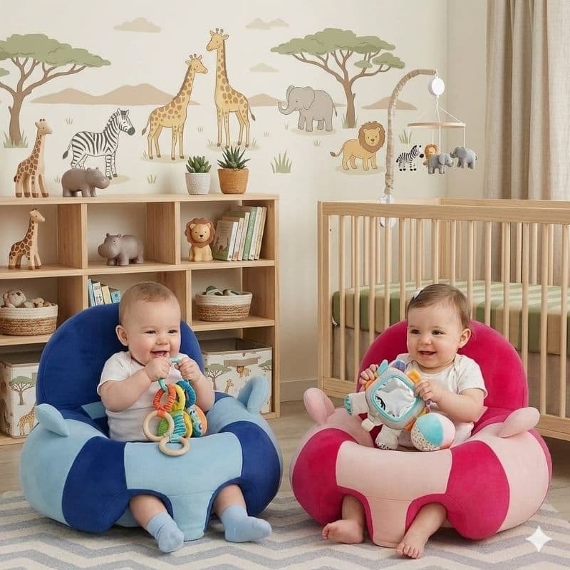 Sofá auxiliador para bebê( linha luxo)