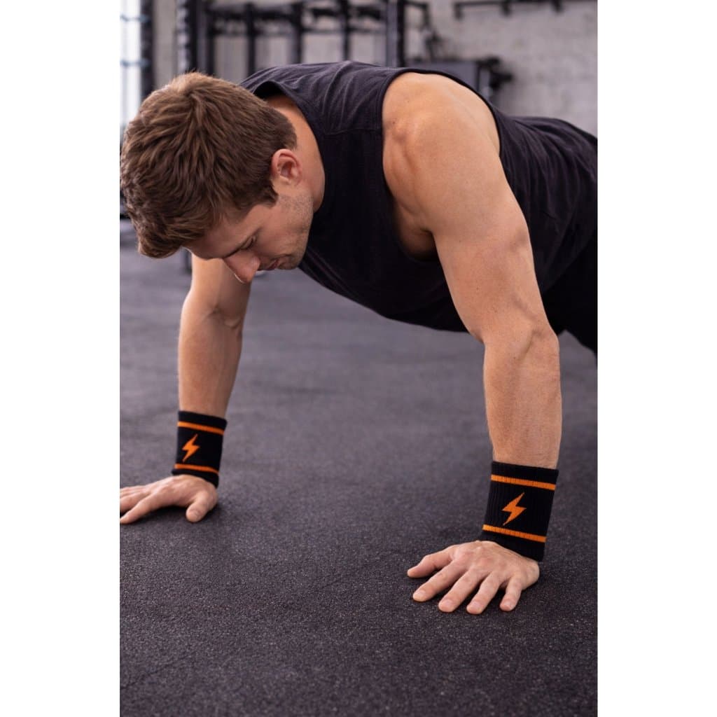 Munhequeira seca suor, 2 PARES, Grip / Beach tennis / Crossfit / Ginástica