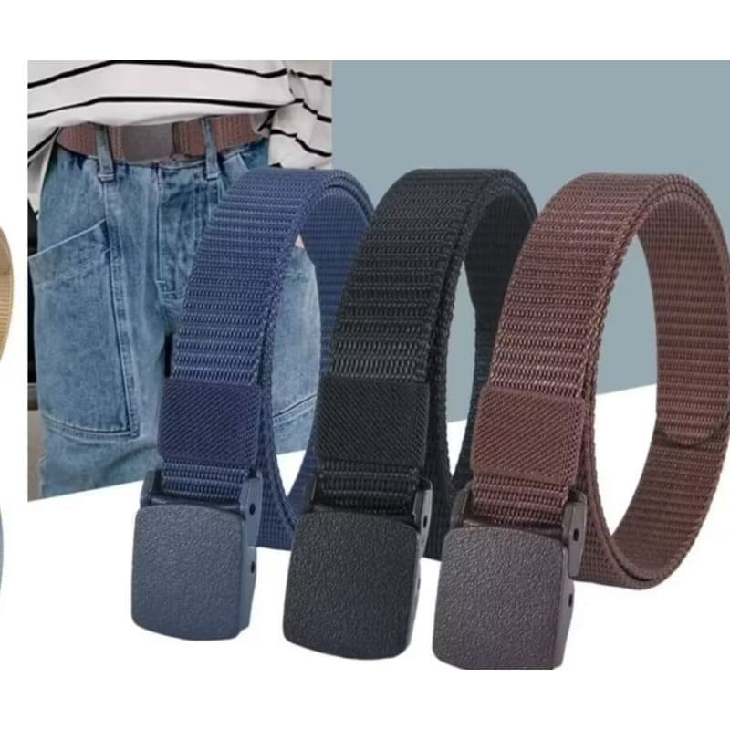 Cinto Infantil Tático Esportivo Casual Básico C Passante Extra