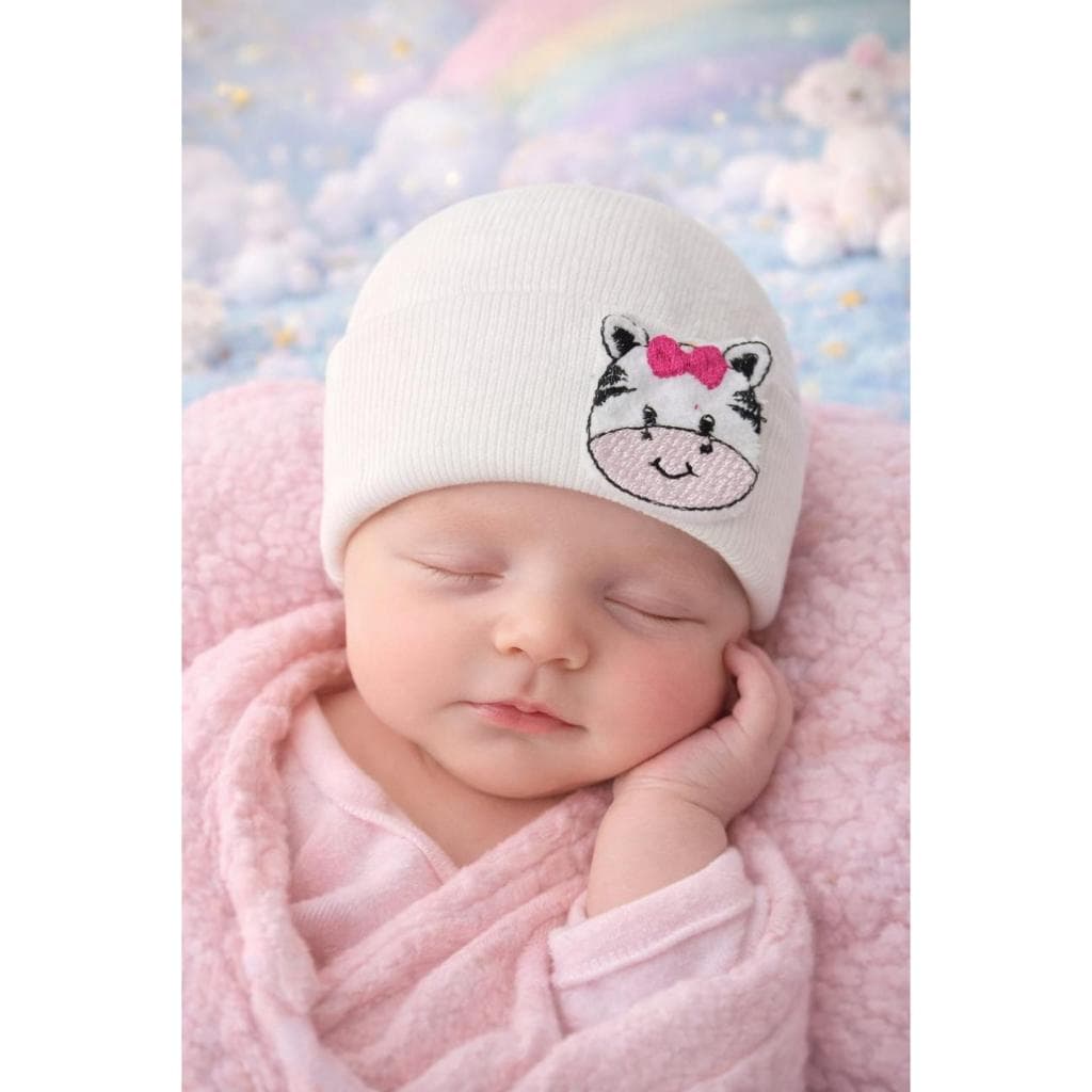 Touca de bebê RN, kit com 2 toucas, maternidade enxoval baby, Algodão Premium, Enxoval, Infantil