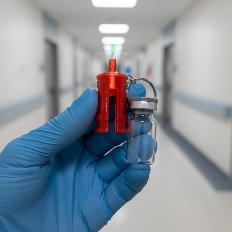 Quebrador de Ampolas Ergonômico - Impressão 3D Premium