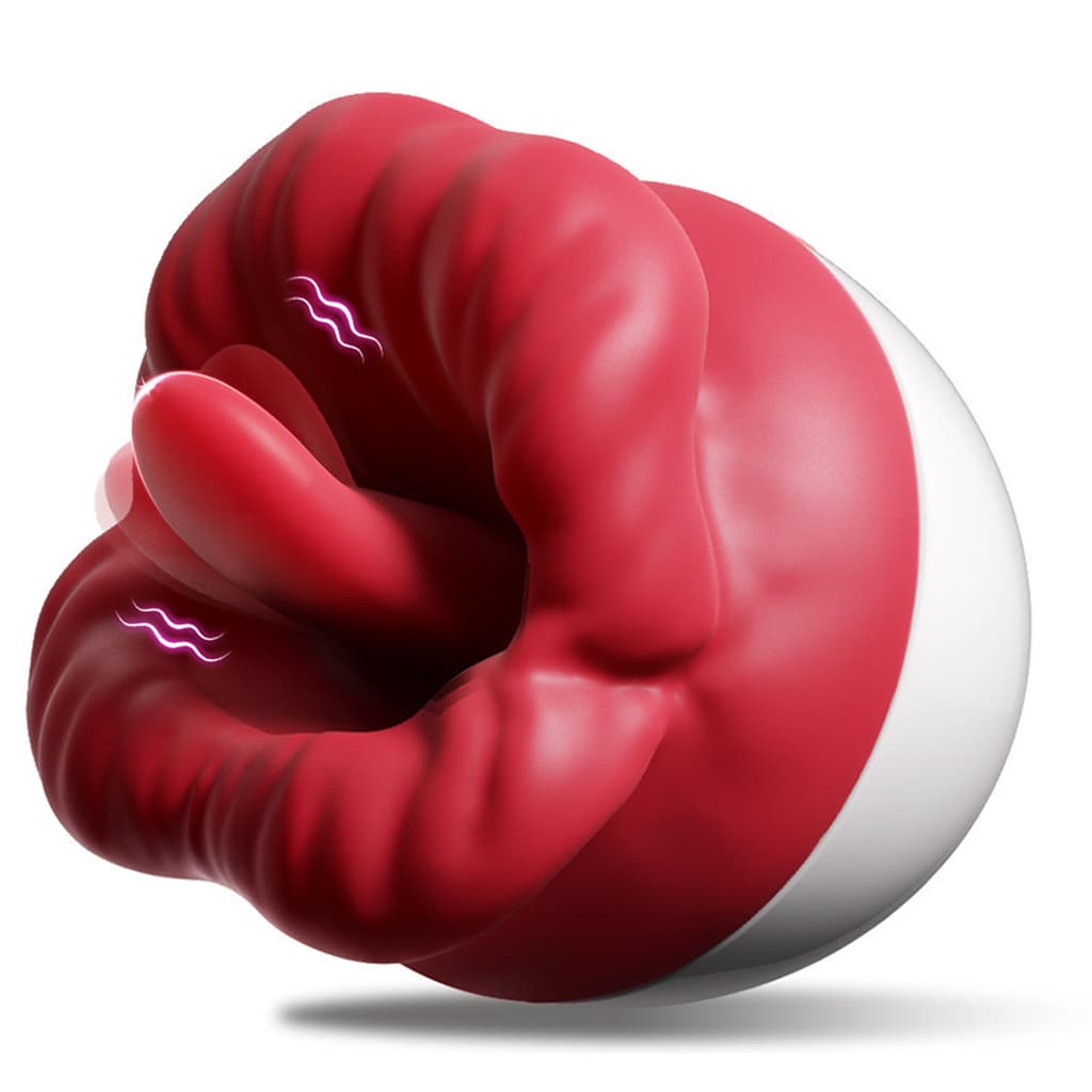 Vibrador Feminino Suga e Lambe Recarregavel Clitoris Boca ZN-1