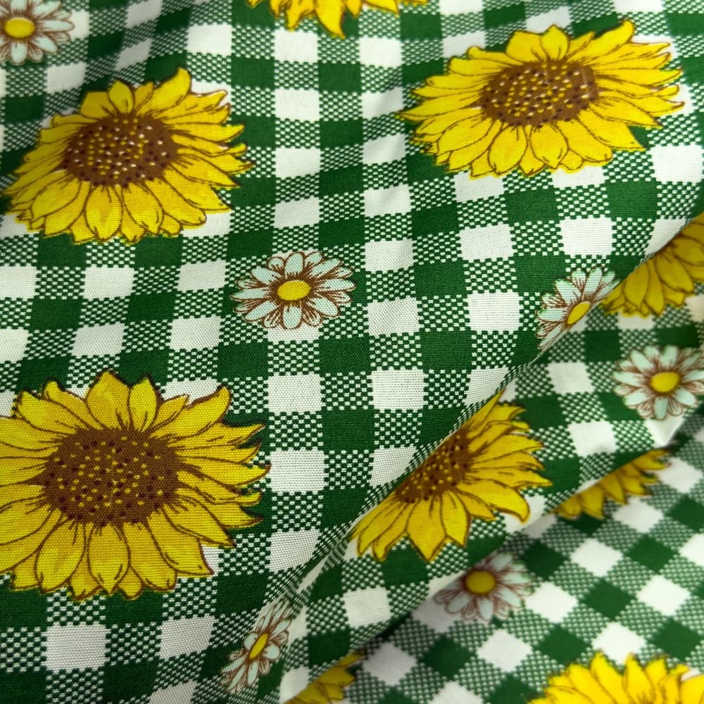 Tecido Chita Festa Junina  Coleção 2026 São João– 100% Poliéster – 1,50m de Largura