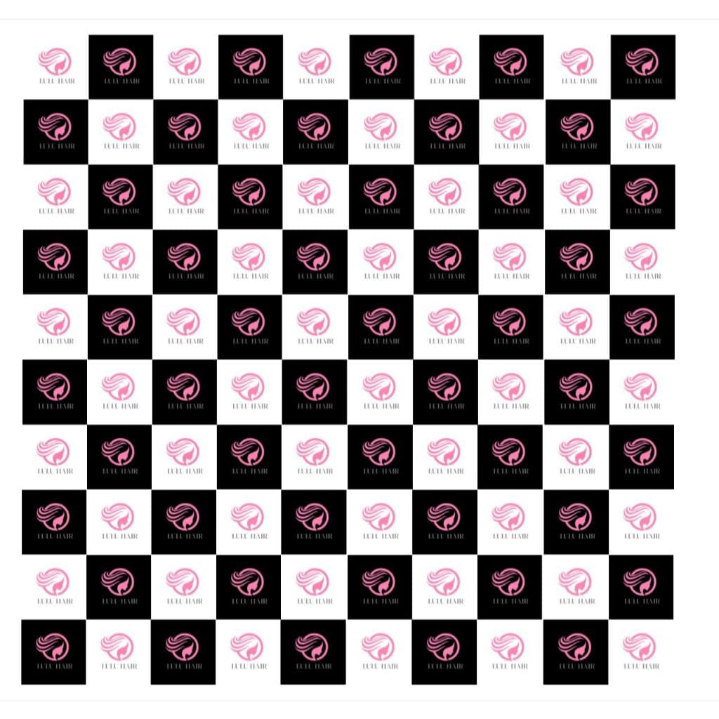 O logotipo de fundo no banner não pode ser personalizado.