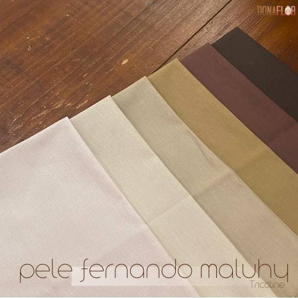 50cm X1,40m Tricoline Pele Maluhy para Boneca 100% Algodão