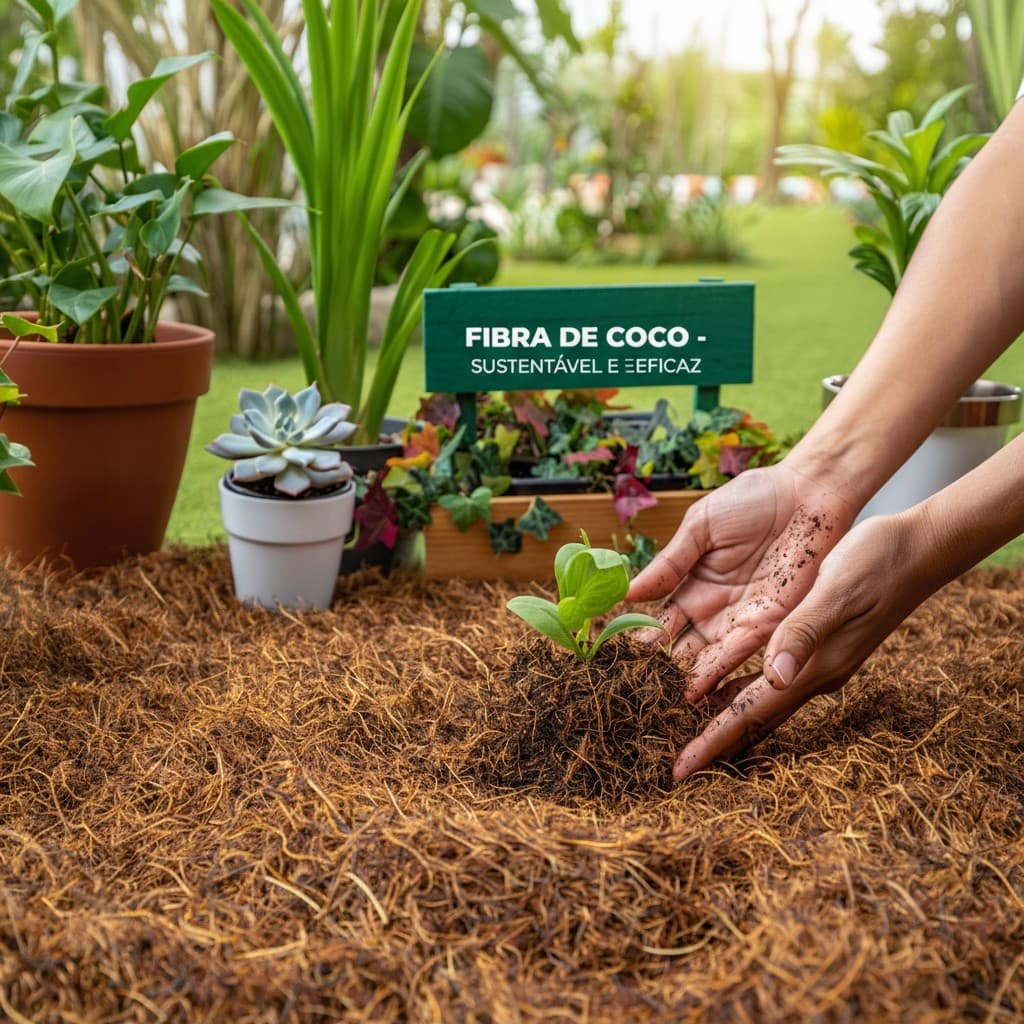 Fibra De Coco Curta ou Longa Plantio Germinação Drenagem Sacos de 3 ate 40 Litros Gold Plant