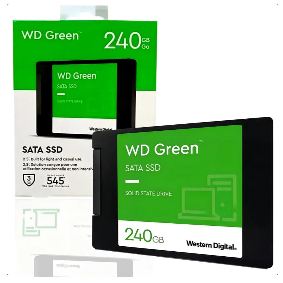 Hd Ssd 240Gb  Sata  Interno  Western Digital Wd green WDS240G3G0A 240 Verde
