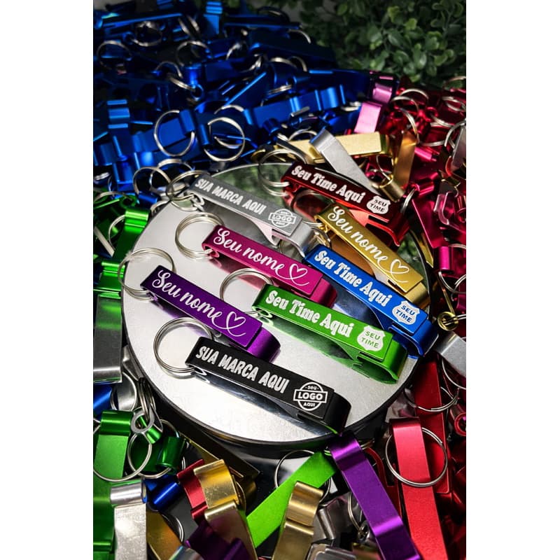 chaveiro abridor de garrafa personalizado a laser
