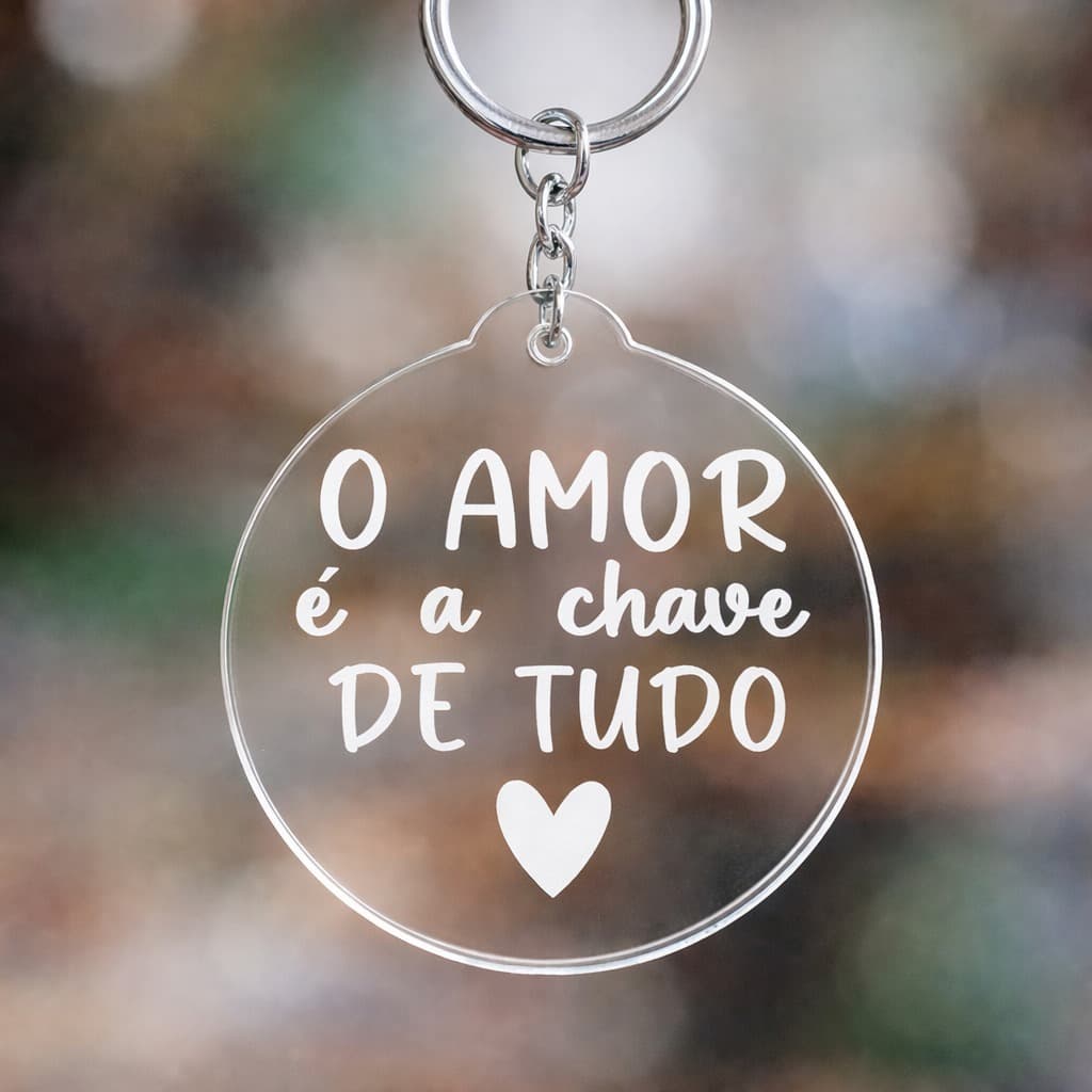 30 á 100 Chaveiros Casamento Lembrancinha O Amor é a Chave de Tudo Namorados Noivos Mimo