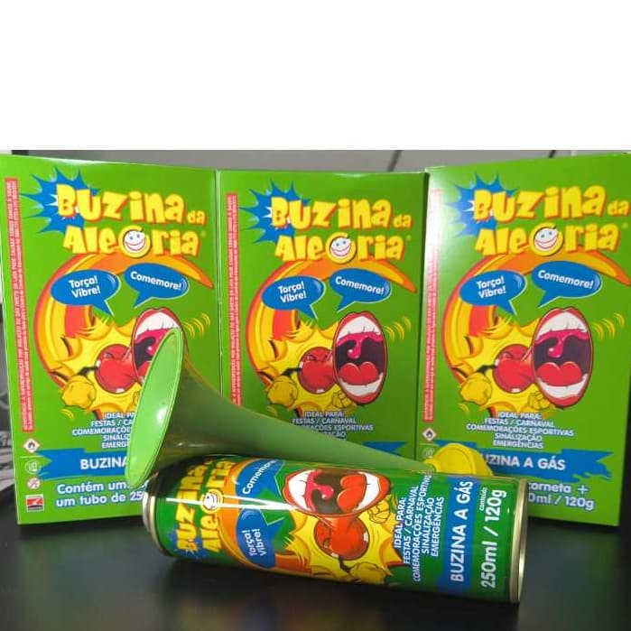 Buzina da Alegria Spray com Corneta 215ml