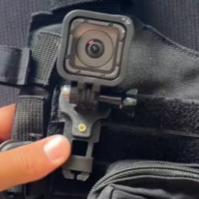 Suporte Go Pro para colete modular