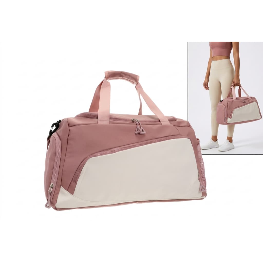 Mala Esportiva Oxford Academia e Viagem Grande Feminina com Alça Transversal Unisexo Impermeável