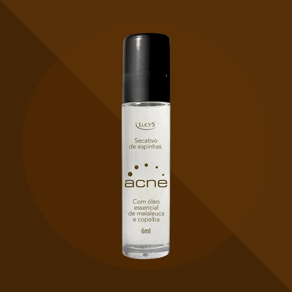 Secativo Espinhas e Acne Roll On anti oleosidade e cravos