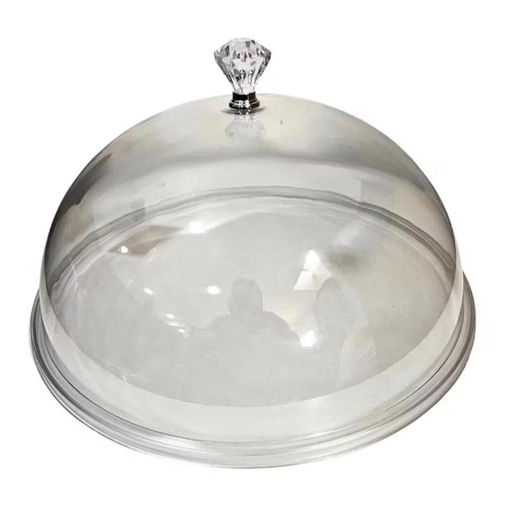 Tampa Boleira Avulsa Transparente Acrílico CLINK 21cm x 21cm x 11,8cm