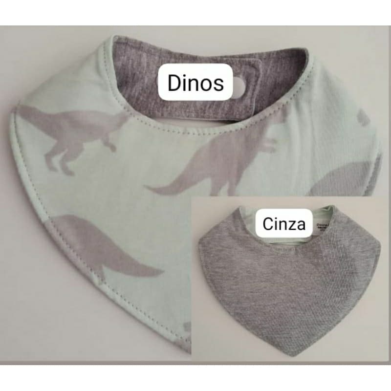 Babador dupla face promoção varejo impermeável bandana menino  menina bebê babeiro barato fofo