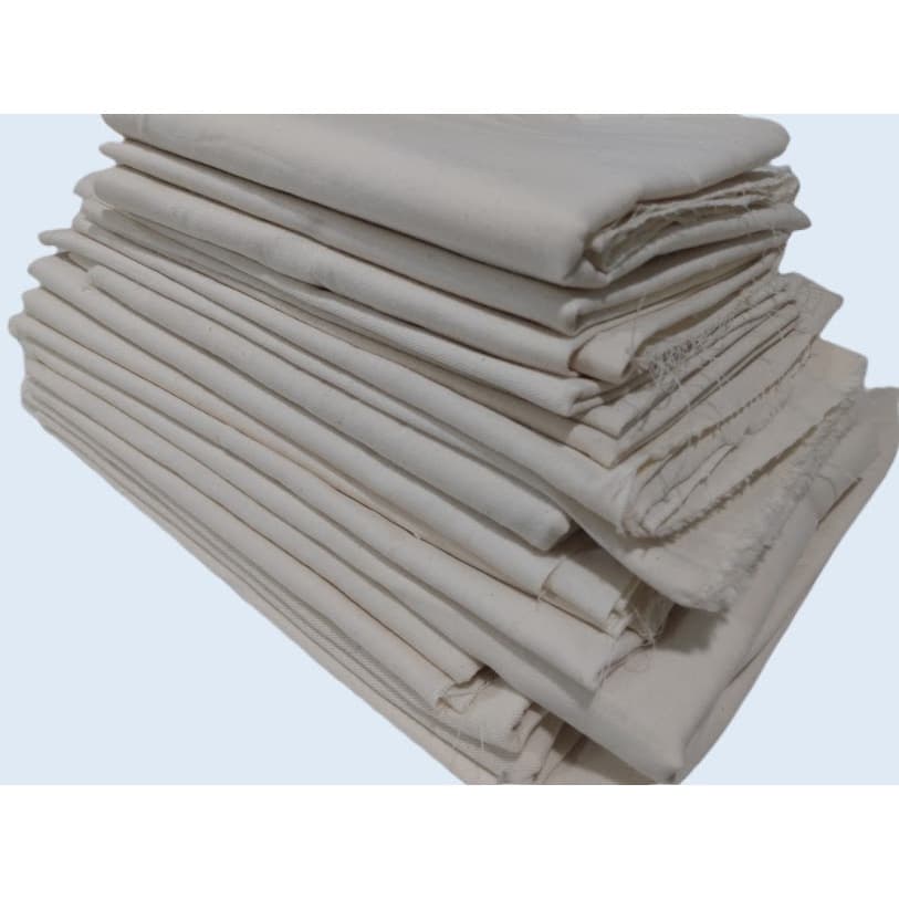 1kg retalho tecido algodão cru pequeno para artesanato