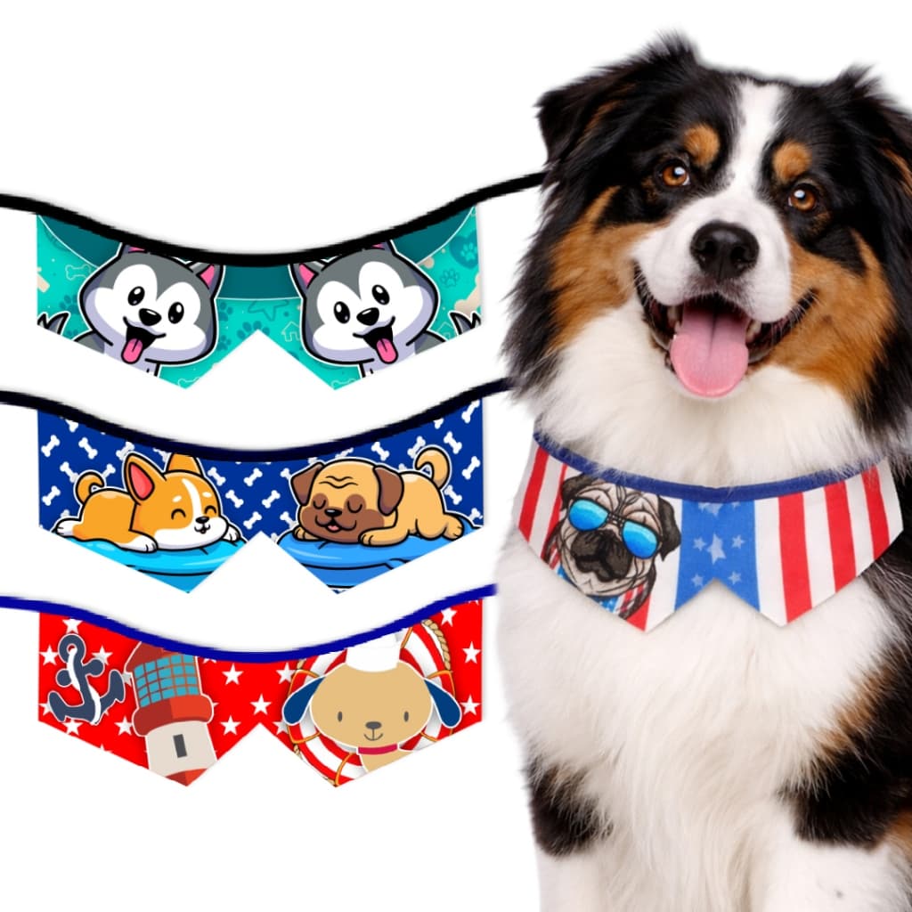 Colarinho Pet Laço Cetim p/ Banho e Tosa 10 a 50 Unidades Macho Pet Shop Tamanho Único