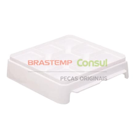Forma de Gelo Original Brastemp Consul Bandeja Cubos Geladeira Resistente Fácil Desenformar