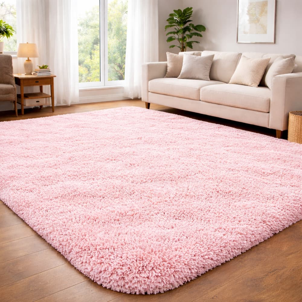 Tapete Luxo Felpudo 1,00x1,50m Para Sala e Quarto