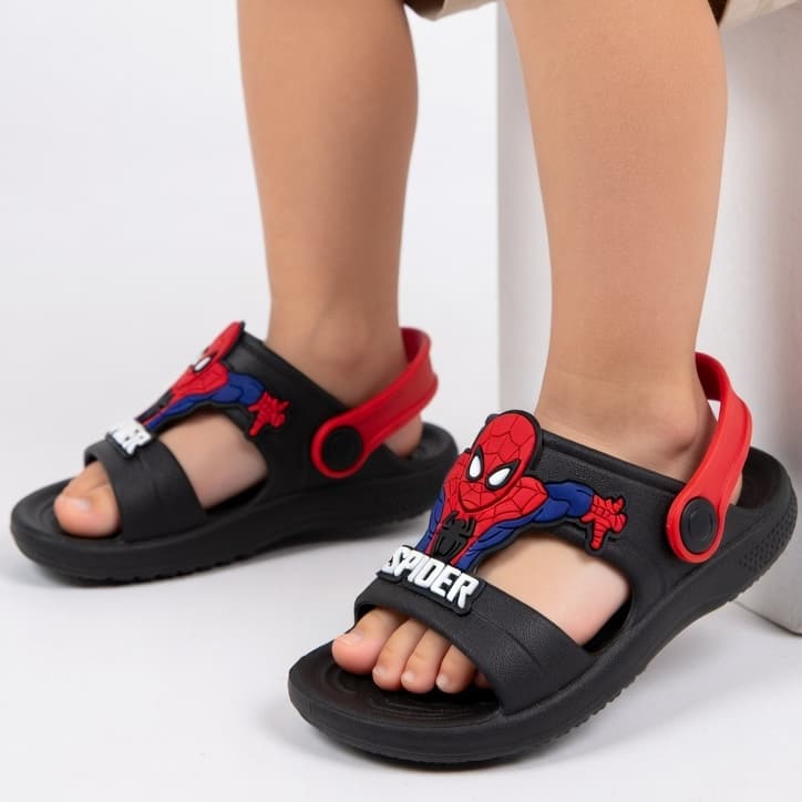 Sandália Slide Menino Infantil Papete Anatômico Leve e Confortável