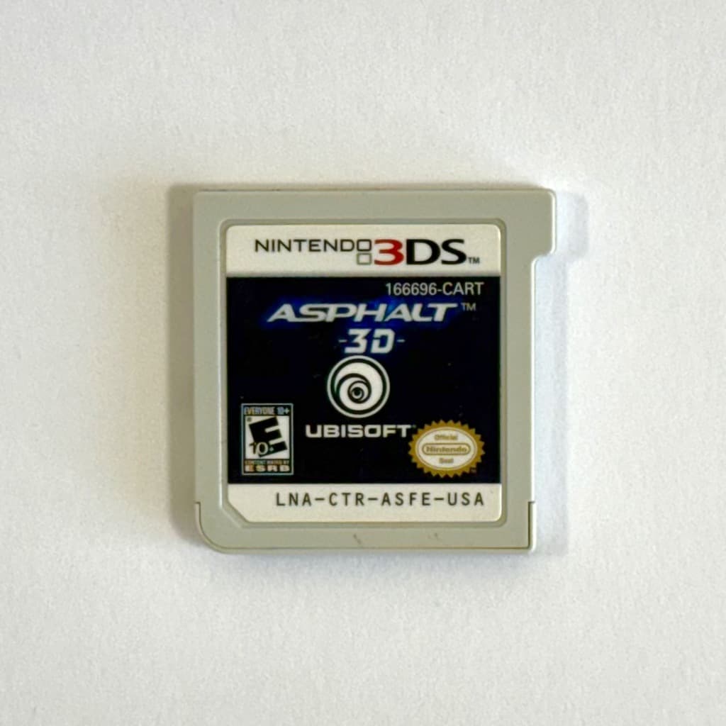Asphalt: 3d Nintendo 3ds (cartucho)