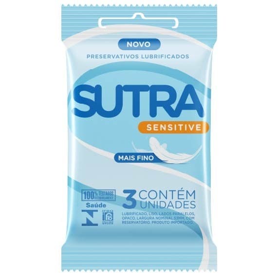 Preservativo Sutra 3 Unidades Sensitive DKT
