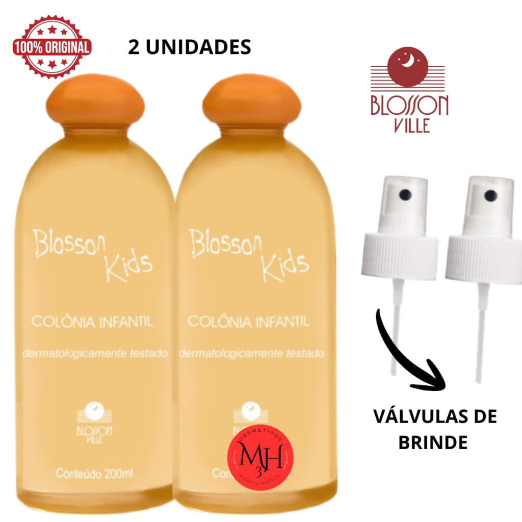 kit quanto mais laranjinha Blosson Kids melhor