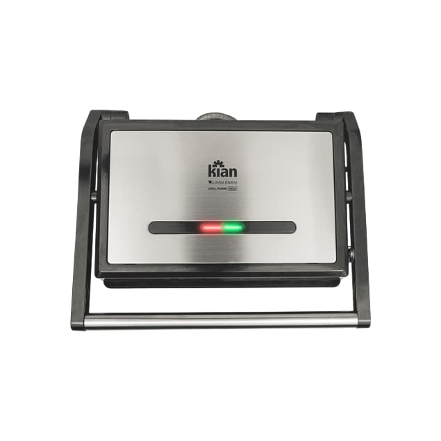 Sanduicheira Grill Panini Kian Chapas Duplas 3 em 1 127V 1200W Inox