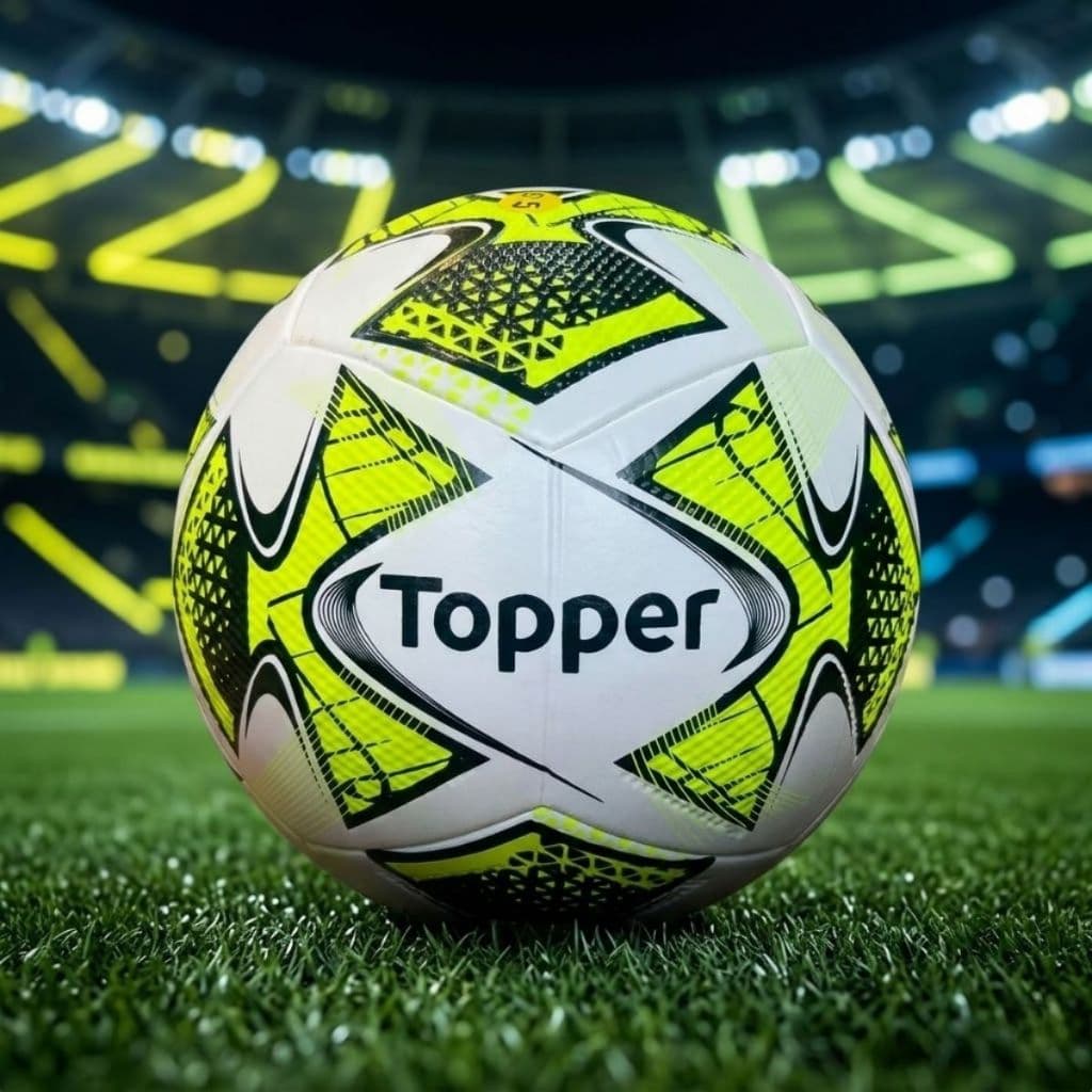 Bola Futebol Society Topper 22 Amarela