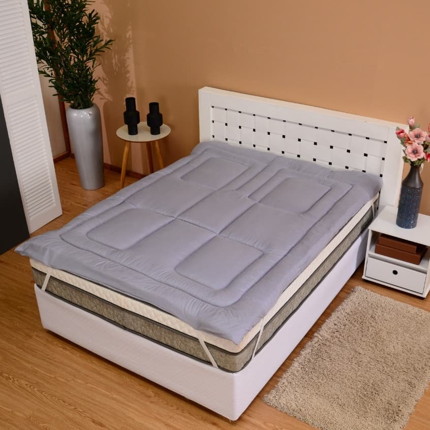 Protetor de Colchão Pillow Top Casal - Queen Premium – Micro Percal 400 Fios, Conforto Superior e Ajuste Perfeito